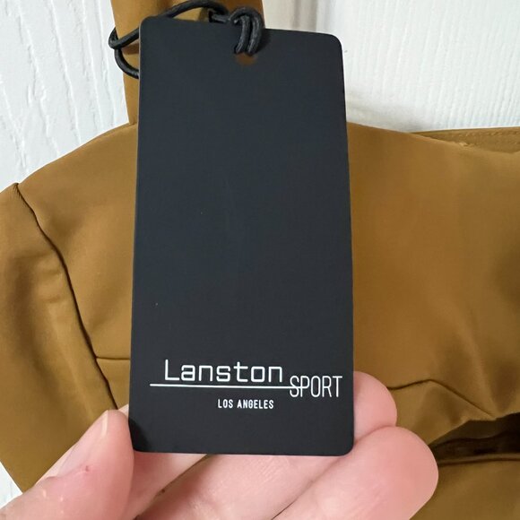 NWT LANSTON SPORT Hypnotic cutout sports bra (L) - Picture 3 of 11